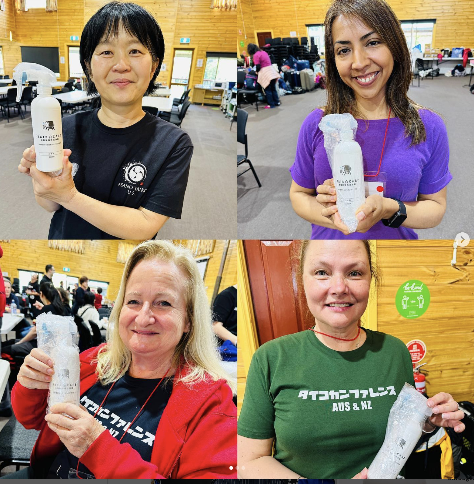 TAIKOCAREを使ったお客様の声。和太鼓の革が驚くほど綺麗になったと好評のクリーニング剤