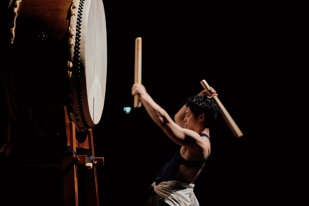 TIPC2026台湾・國家音樂廳で大太鼓を演奏する神谷俊一郎